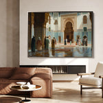 Orientalist 090 Canvas Art 18" x 24" / 45 x 60 cm / Black