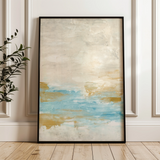 Abstract 091 Canvas Art 18" x 24" / 45 x 60 cm / Black