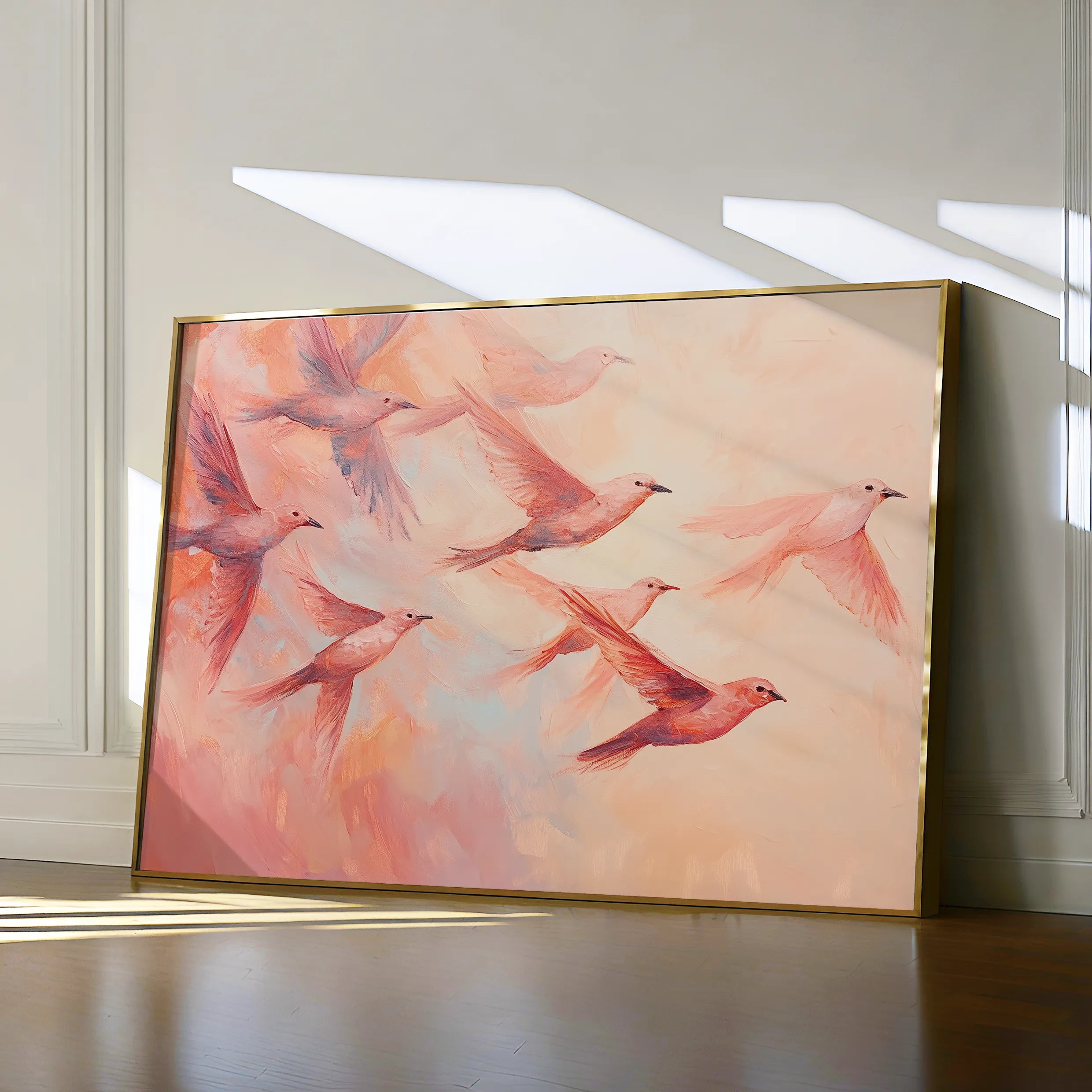 Animals 091 Canvas Art 18" x 24" / 45 x 60 cm / Black