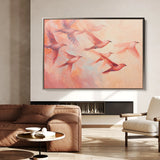Animals 091 Canvas Art 18" x 24" / 45 x 60 cm / Black