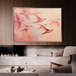 Animals 091 Canvas Art 18" x 24" / 45 x 60 cm / Black