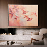 Animals 091 Canvas Art 18" x 24" / 45 x 60 cm / Black