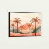 Boho 091 Canvas Art 18" x 24" / 45 x 60 cm / Black