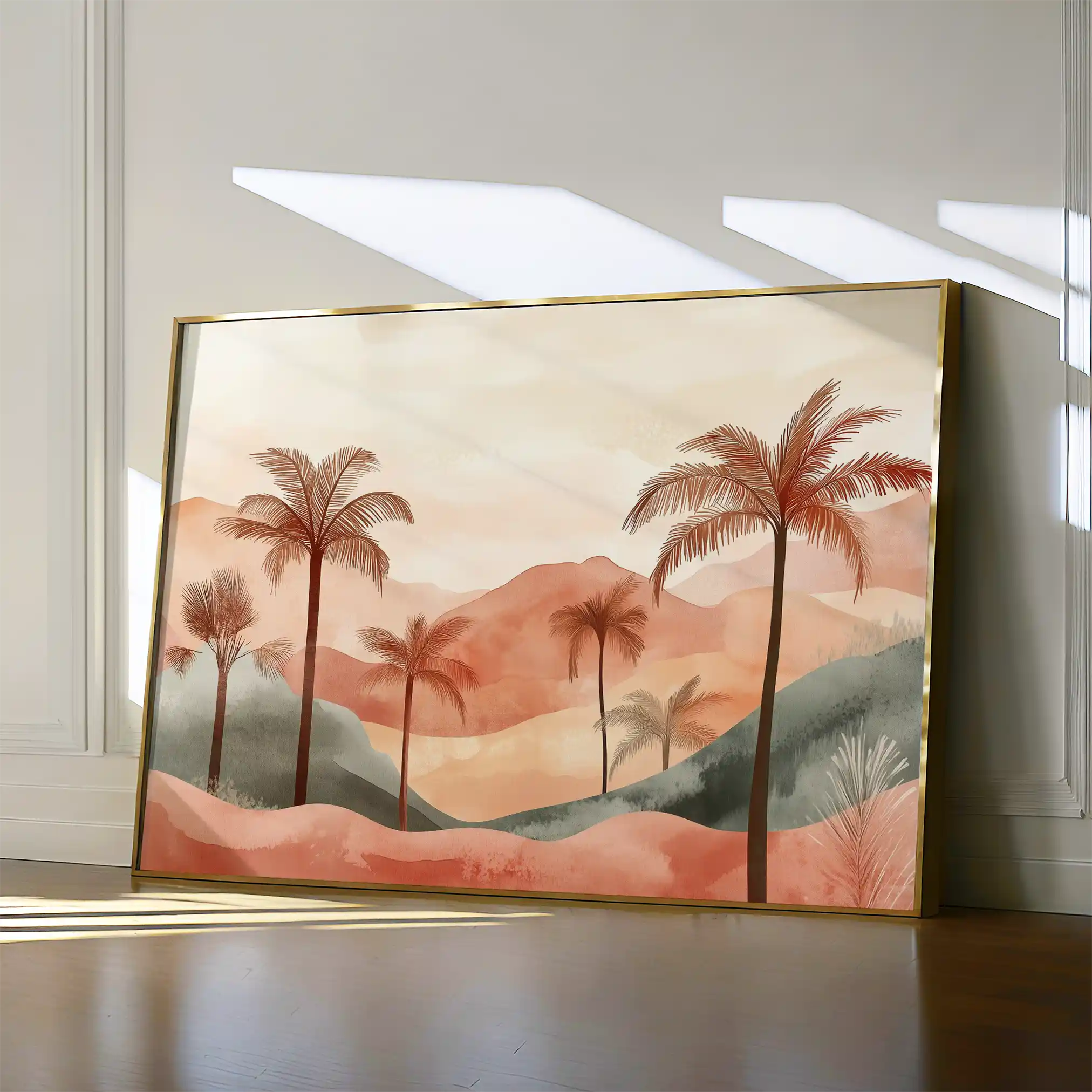 Boho 091 Canvas Art 60 x 40 cm / Black