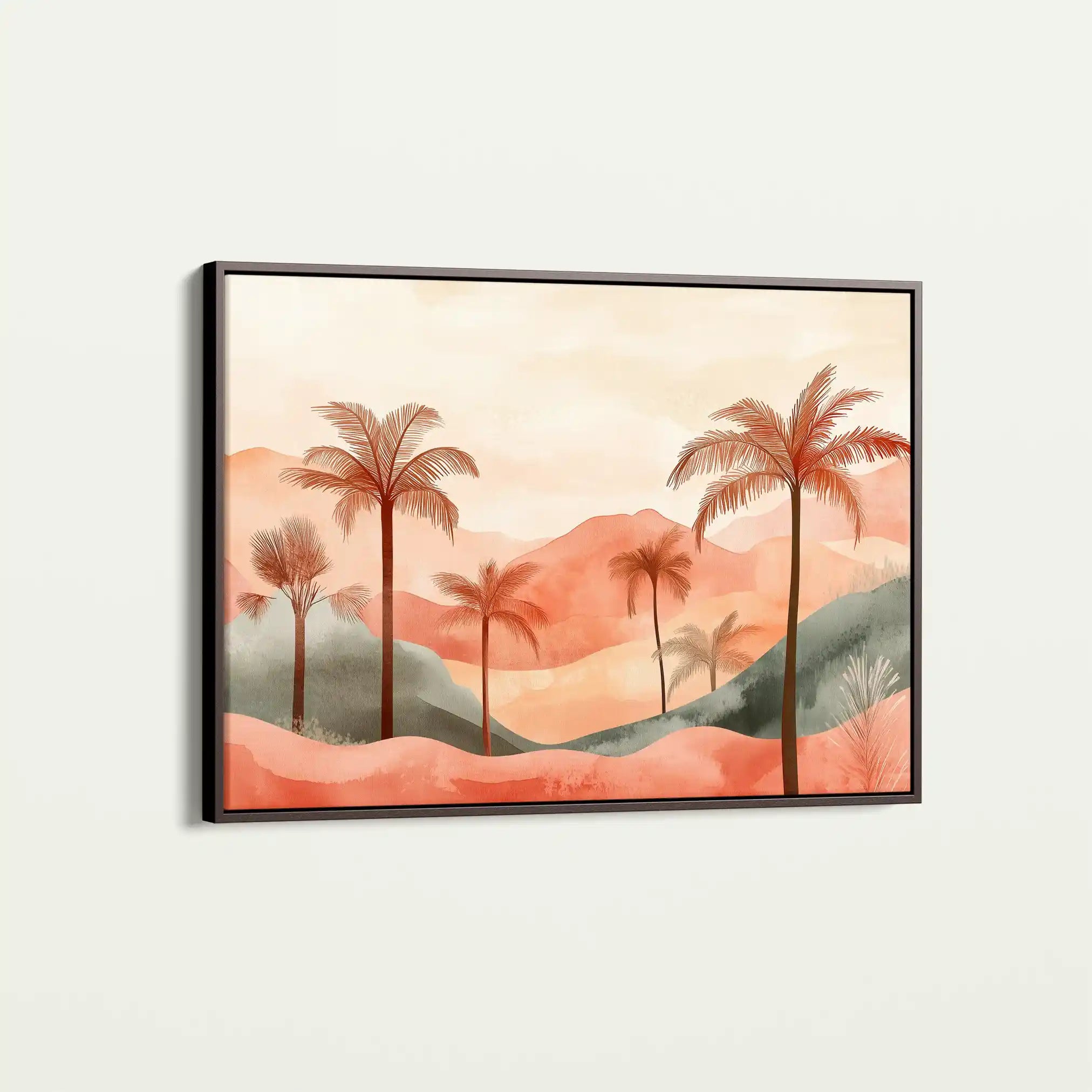 Boho 091 Canvas Art 60 x 40 cm / Black