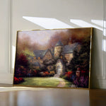 Landscape 091 Canvas Art 18" x 24" / 45 x 60 cm / Black