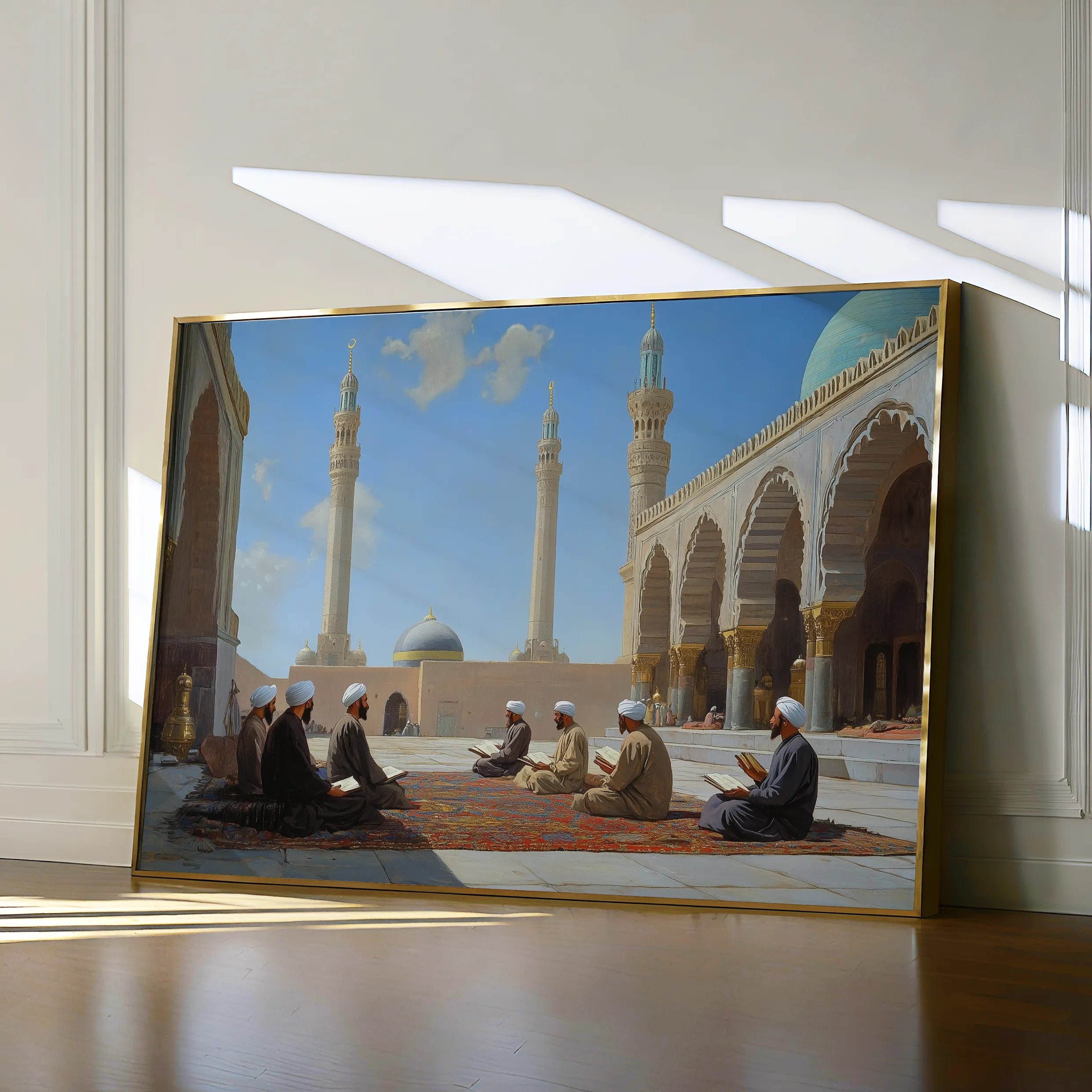 Orientalist 091 Canvas Art 18" x 24" / 45 x 60 cm / Black
