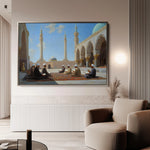 Orientalist 091 Canvas Art 18" x 24" / 45 x 60 cm / Black