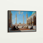 Orientalist 091 Canvas Art 18" x 24" / 45 x 60 cm / Black