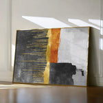 Abstract 092 Canvas Art 18" x 24" / 45 x 60 cm / Black