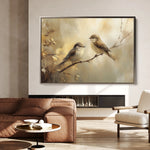 Animals 092 Canvas Art 18" x 24" / 45 x 60 cm / Black