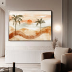 Boho 092 Canvas Art 18" x 24" / 45 x 60 cm / Black