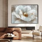 Floral 092 Canvas Art 18" x 24" / 45 x 60 cm / Black