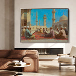 Orientalist 092 Canvas Art 18" x 24" / 45 x 60 cm / Black