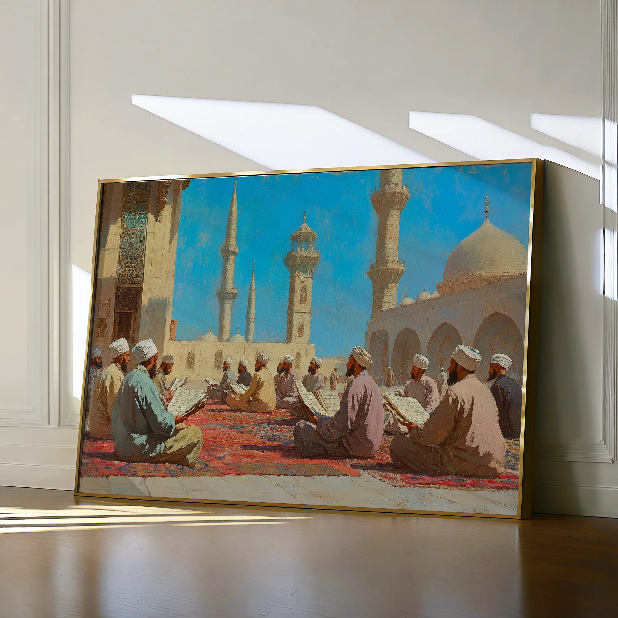 Orientalist 092 Canvas Art 18" x 24" / 45 x 60 cm / Black