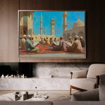 Orientalist 092 Canvas Art 18" x 24" / 45 x 60 cm / Black