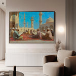 Orientalist 092 Canvas Art 18" x 24" / 45 x 60 cm / Black