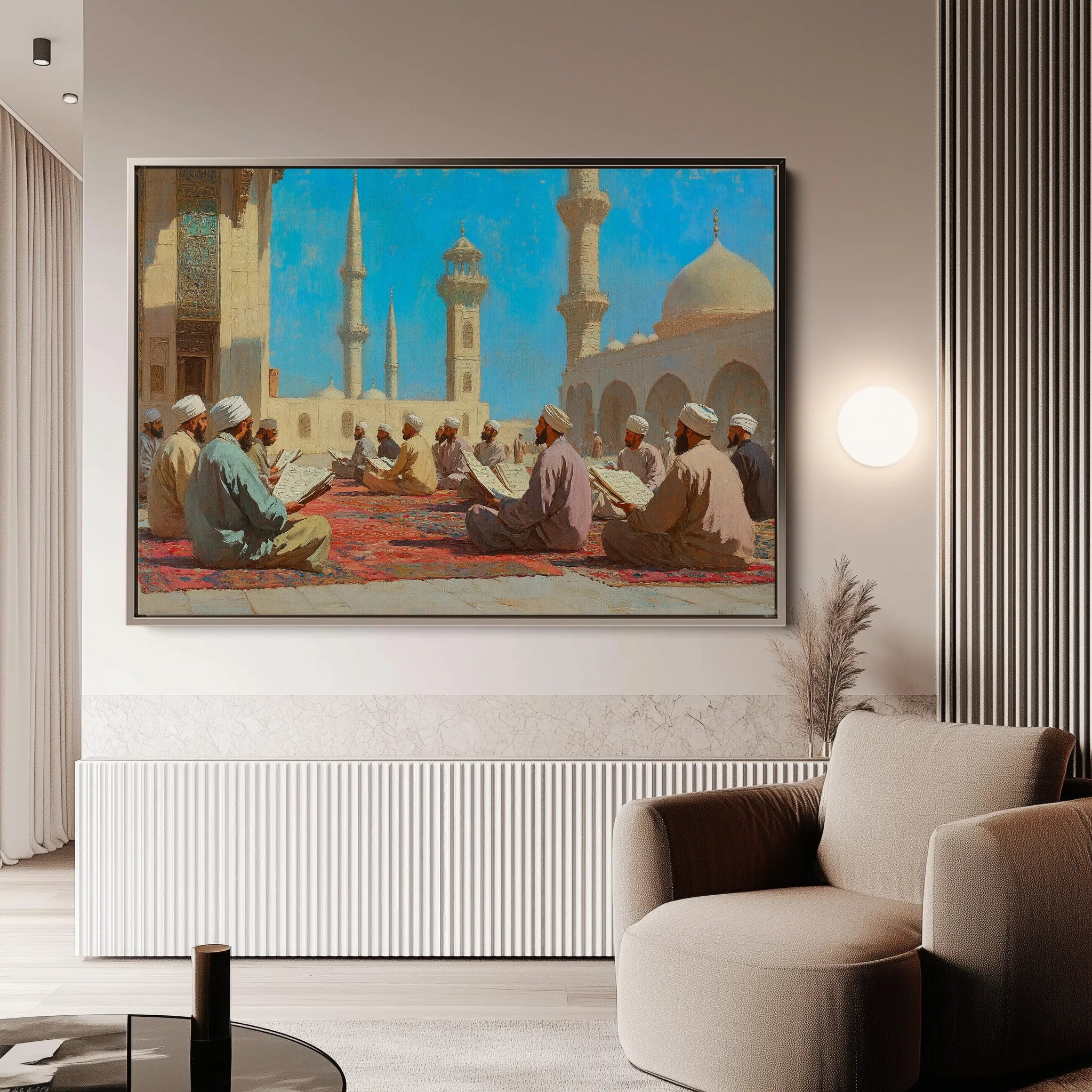 Orientalist 092 Canvas Art 18" x 24" / 45 x 60 cm / Black