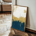 Abstract 093 Canvas Art 18" x 24" / 45 x 60 cm / Black