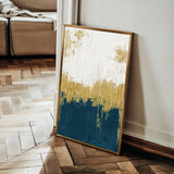 Abstract 093 Canvas Art 18" x 24" / 45 x 60 cm / Black