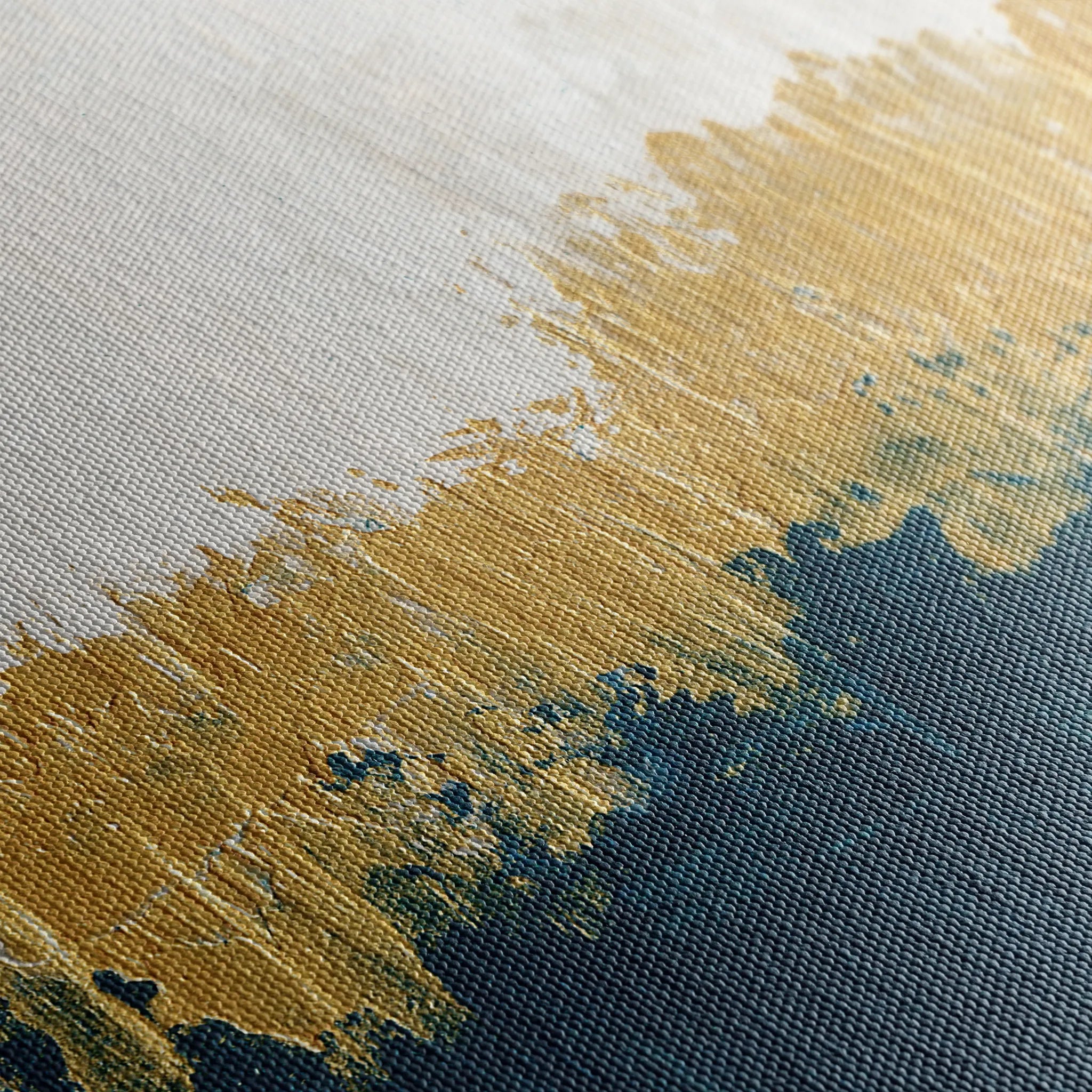 Abstract 093 Canvas Art 18" x 24" / 45 x 60 cm / Black