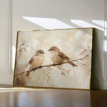 Animals 093 Canvas Art 18" x 24" / 45 x 60 cm / Black