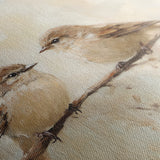 Animals 093 Canvas Art 18" x 24" / 45 x 60 cm / Black