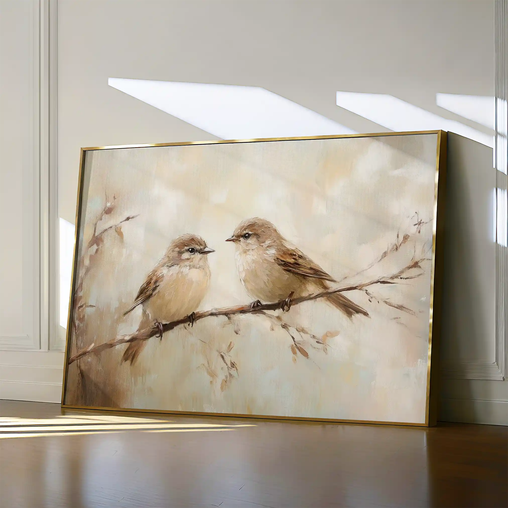 Animals 093 Canvas Art 60 x 40 cm / Black