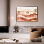 Boho 093 Canvas Art 18" x 24" / 45 x 60 cm / Black