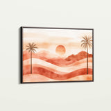 Boho 093 Canvas Art 18" x 24" / 45 x 60 cm / Black