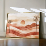 Boho 093 Canvas Art 60 x 40 cm / Black