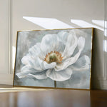 Floral 093 Canvas Art 18" x 24" / 45 x 60 cm / Black