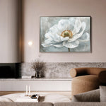 Floral 093 Canvas Art 18" x 24" / 45 x 60 cm / Black