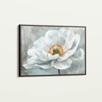Floral 093 Canvas Art 18" x 24" / 45 x 60 cm / Black
