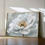 Floral 093 Canvas Art 60 x 40 cm / Black