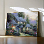 Landscape 093 Canvas Art 18" x 24" / 45 x 60 cm / Black