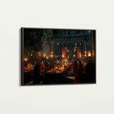 Orientalist 093 Canvas Art 18" x 24" / 45 x 60 cm / Black