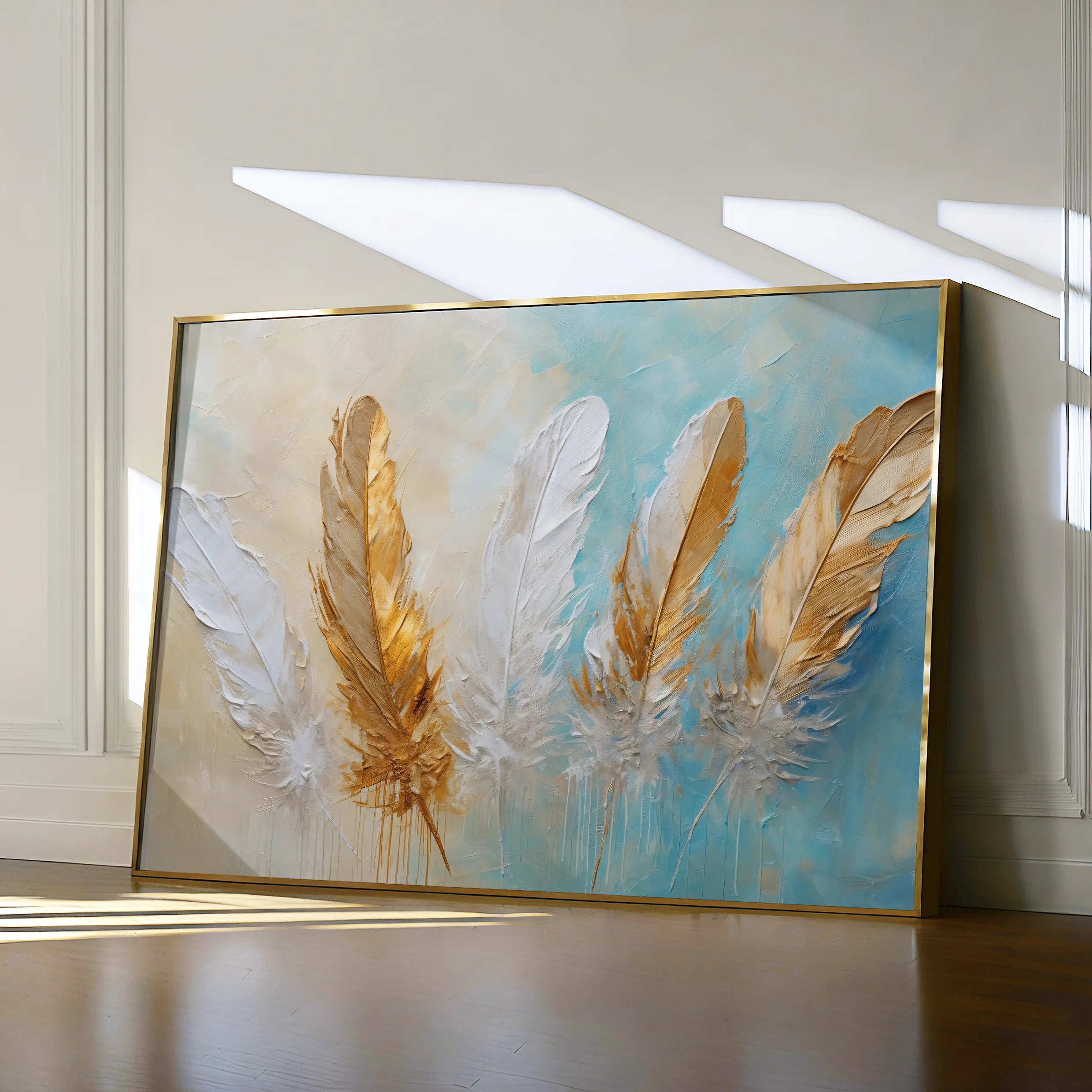 Abstract 094 Canvas Art 18" x 24" / 45 x 60 cm / Black