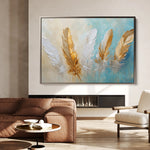 Abstract 094 Canvas Art 18" x 24" / 45 x 60 cm / Black