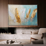 Abstract 094 Canvas Art 18" x 24" / 45 x 60 cm / Black