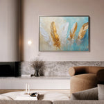 Abstract 094 Canvas Art 18" x 24" / 45 x 60 cm / Black
