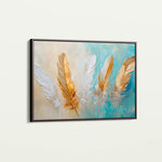 Abstract 094 Canvas Art 18" x 24" / 45 x 60 cm / Black