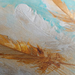 Abstract 094 Canvas Art 18" x 24" / 45 x 60 cm / Black