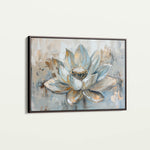 Floral 094 Canvas Art 18" x 24" / 45 x 60 cm / Black