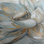 Floral 094 Canvas Art 18" x 24" / 45 x 60 cm / Black