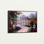 Landscape 094 Canvas Art 18" x 24" / 45 x 60 cm / Black