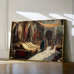 Orientalist 094 Canvas Art 18" x 24" / 45 x 60 cm / Black