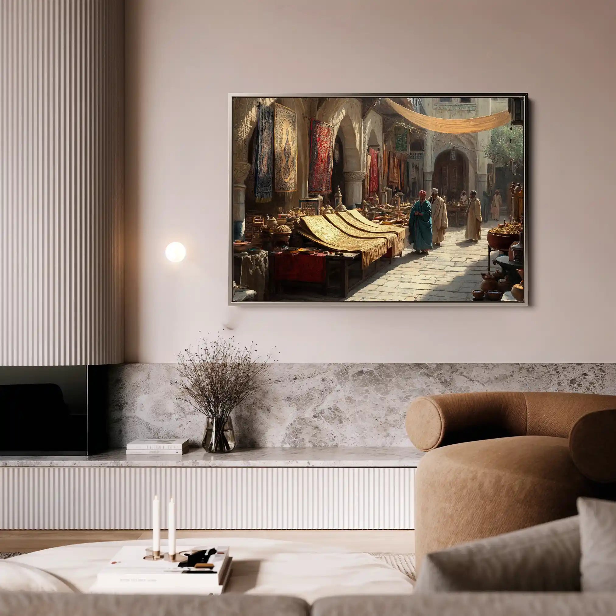 Orientalist 094 Canvas Art 60 x 40 cm / Black