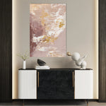 Abstract 095 Canvas Art 18" x 24" / 45 x 60 cm / Black