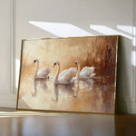 Animals 095 Canvas Art 18" x 24" / 45 x 60 cm / Black